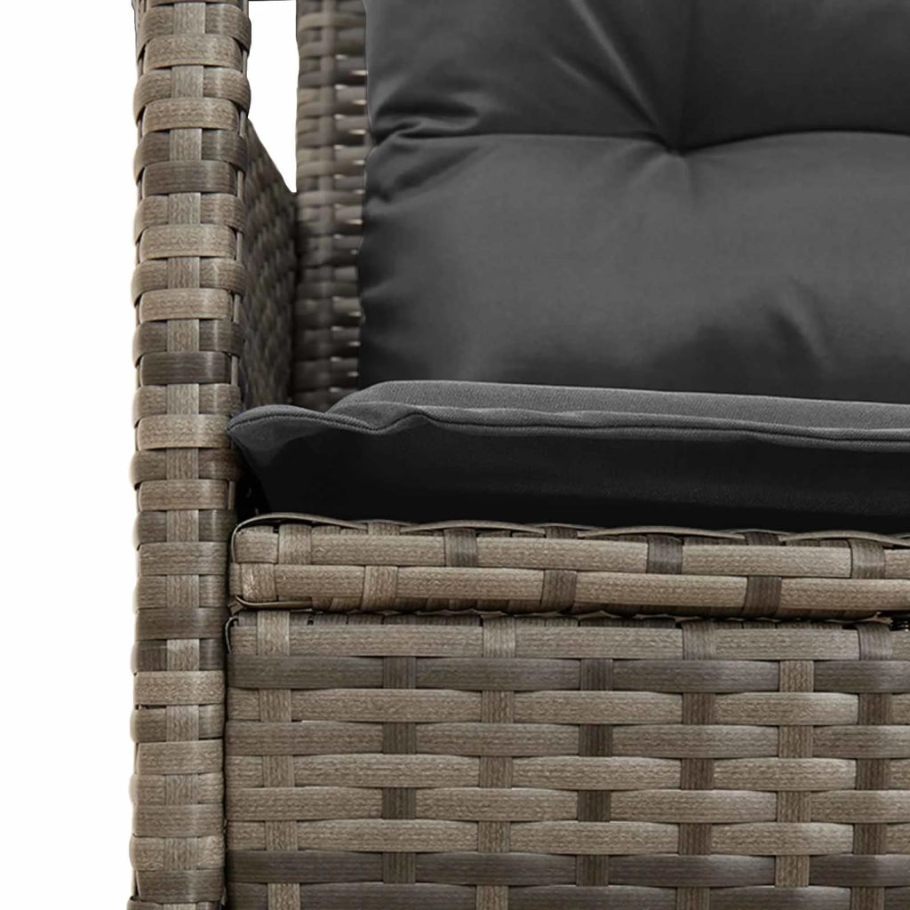 Set Divano da Giardino con cuscino 2 pcs polyrattan 4103805