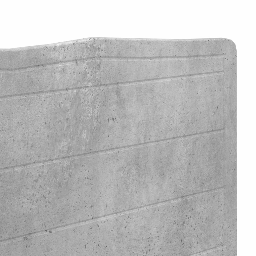 Testiera | Testata Grigio cemento Legno multistrato