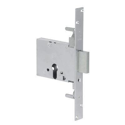 SERRATURA METALLO INFILARE 56016 CISA  B.Q ZINC F.MM 25 F/SAG M4 TRIPL H.MM 82 E.MM 70