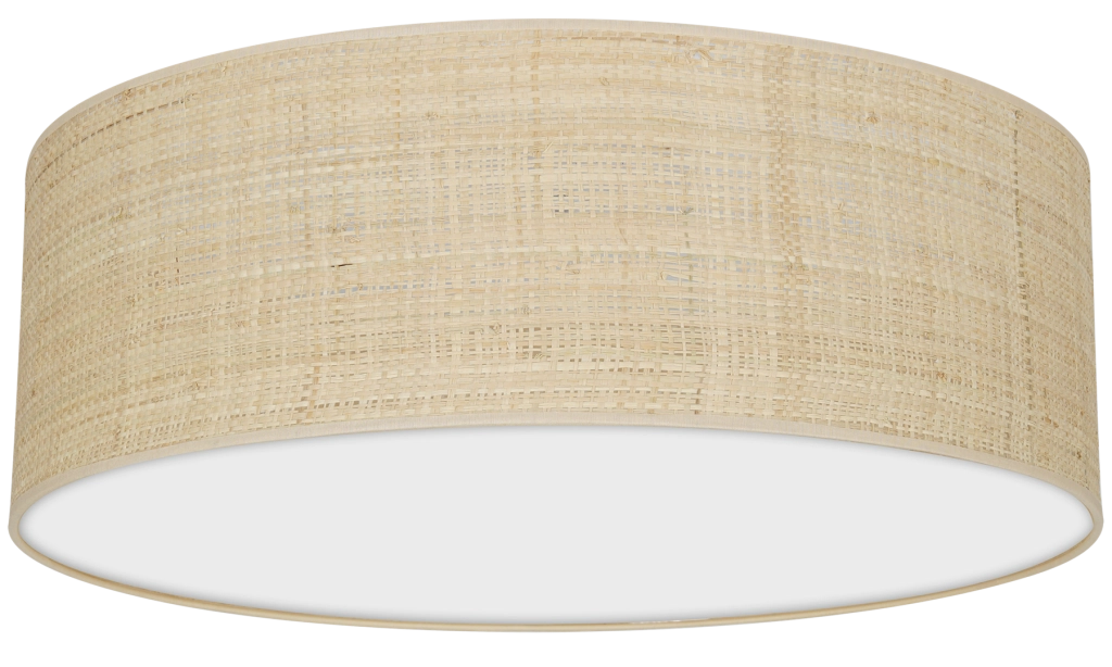 Plafoniera da soffitto Marshall Milagro rattan Ø50 3xE27