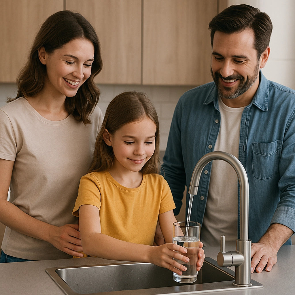 Addolcitore Acqua Pure Luxury 20 con Valvola F69, Resina Cationica, By-Pass, Bombola VTR
