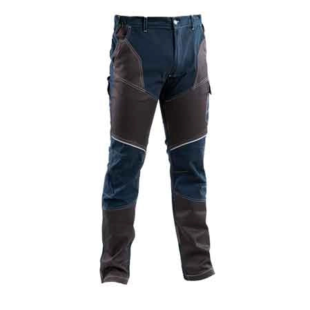 PANTALONE DA LAVORO STRETCH BLU Tg. XL