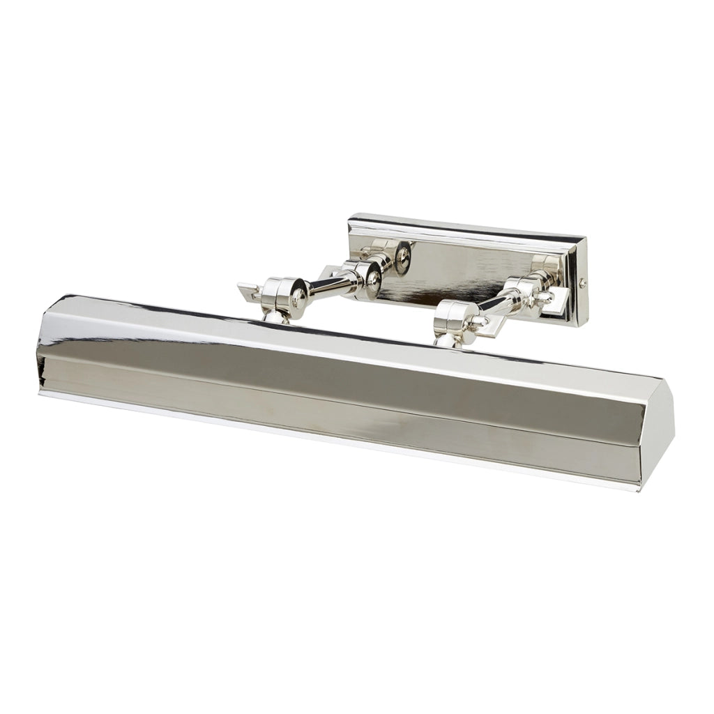 Applique quadri Chawton nichel lucido 40cm 2xE14 Elstead