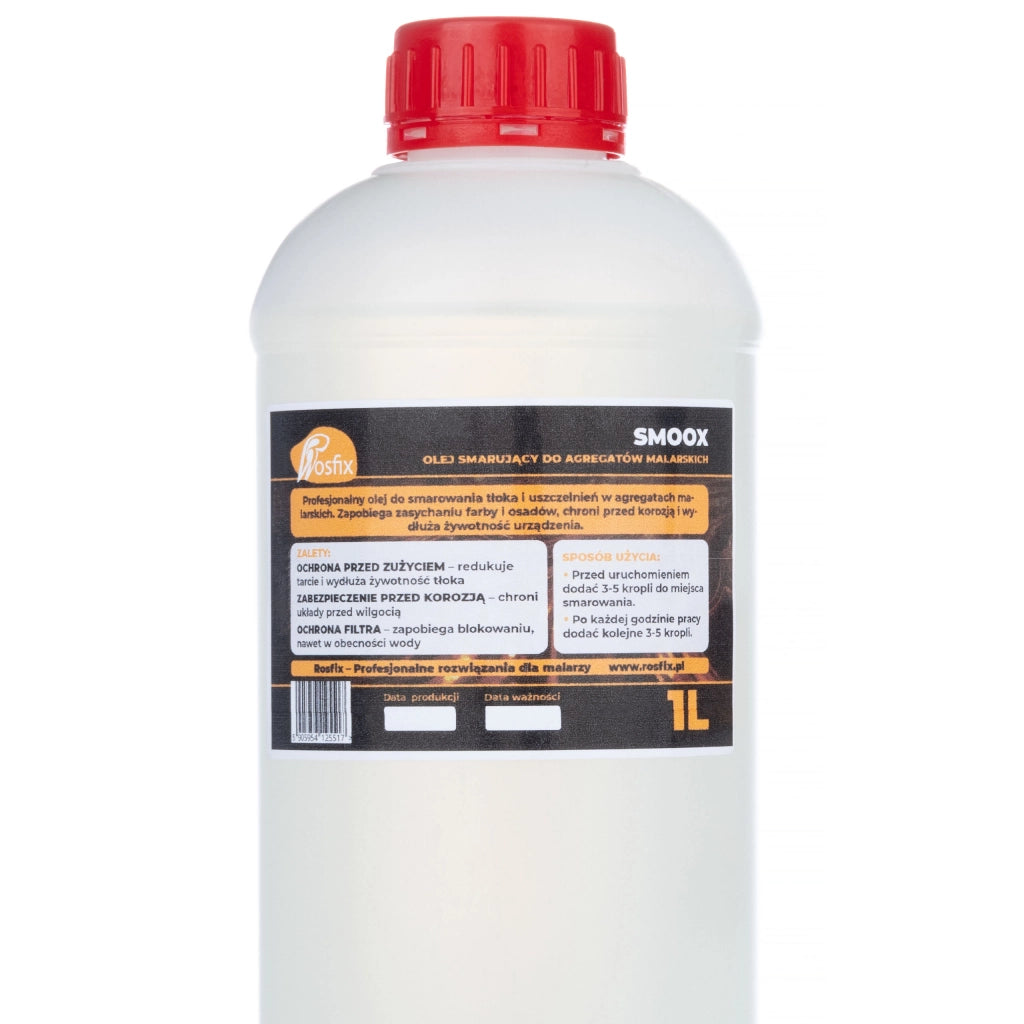 Olio Lubrificante per Spruzzatori Airless di Verniciatura – Protezione Professionale del Pistone | Capacità 1L