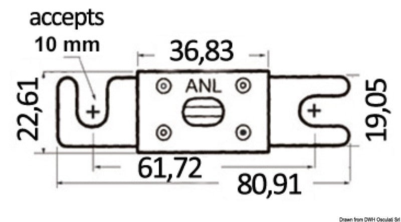 FUSIBILE ANL 150 AMP