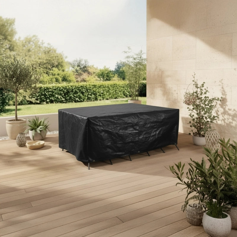 Copertura TITANIUMÂ® per tavolo rettangolare e sedie 300 x 170 x 85 cm