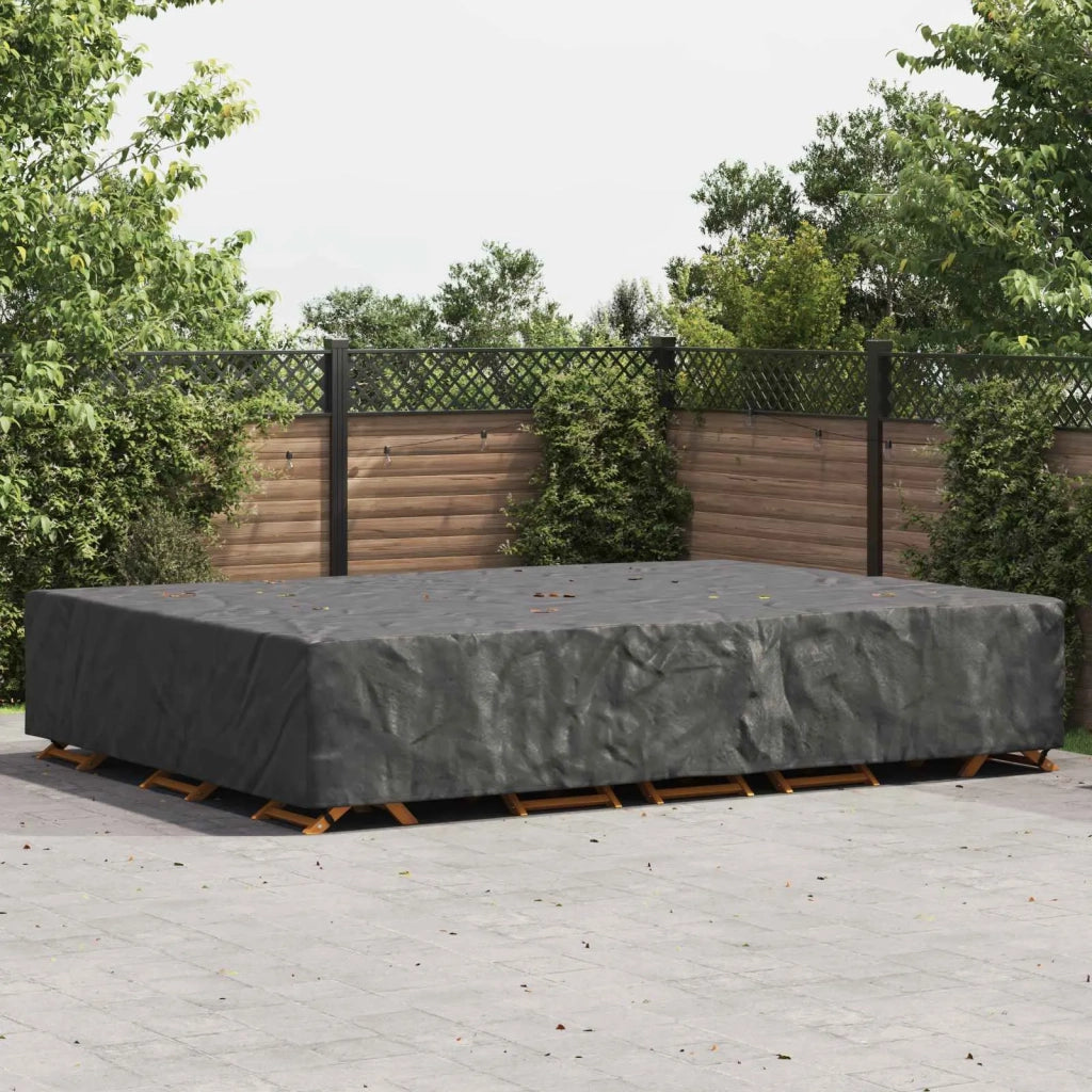 Copertura per mobili Tinta unita Nero 350 x 260 x 90 cm 210D