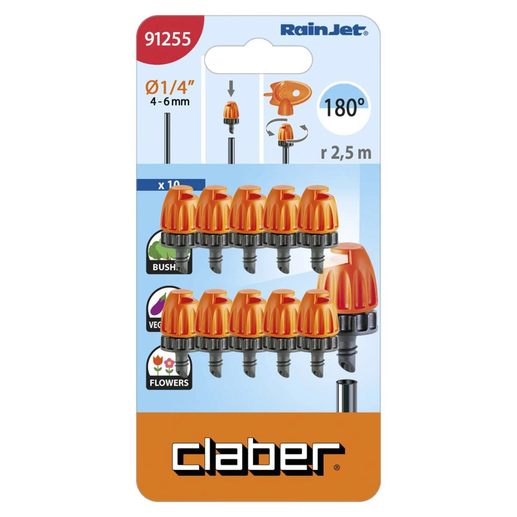 MICROIRRIGATORE 180Â° IN BLISTER 91255 - 10 blister CLABER