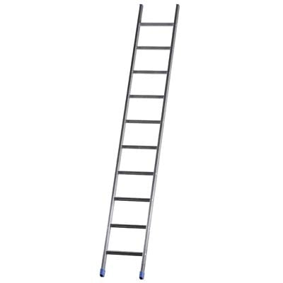 SCALA PARALLELA PEDATA LARGA AL MARCHETTI - ALLUMINIO H.CM 360 PIOLI 12