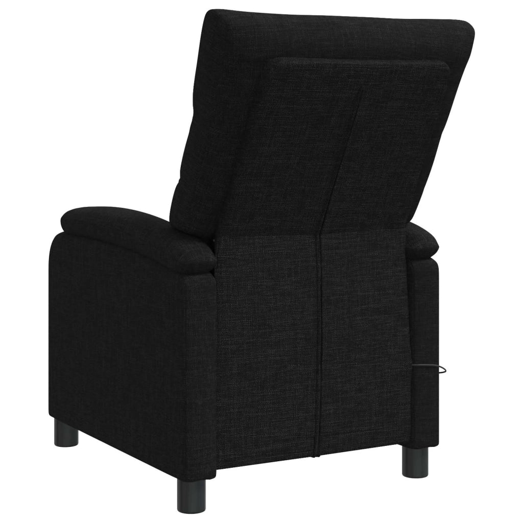 Poltrona Massaggiante Nero Tessuto 42034911