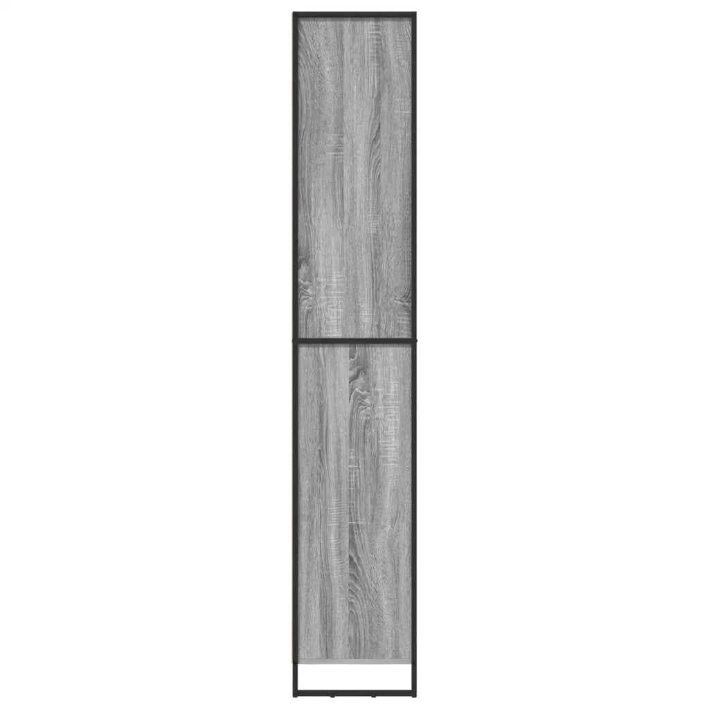 Armadi alti 2 pcs Grigio Sonoma 60 x 36 x 200 cm