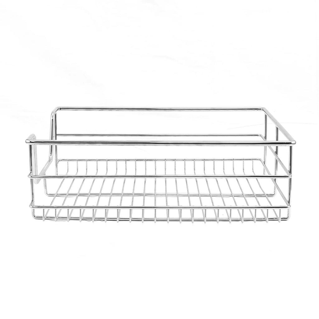 Tirare Fuori Cestini in Acciaio da Cucina Cestelli Organizzazione Credenza da 50cm