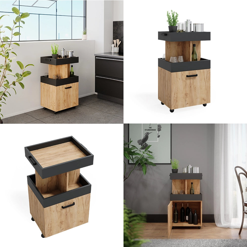 Vicco carrello cucina Quercia dorata 50 x 88.6 cm