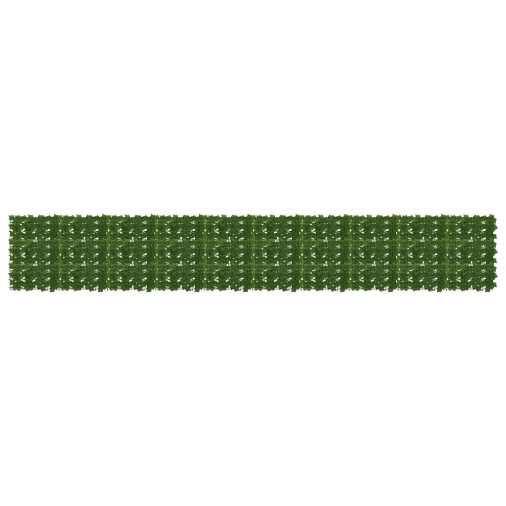 Paravento da Balcone | Schermo per balcone con foglie Verde 500 x 75 cm