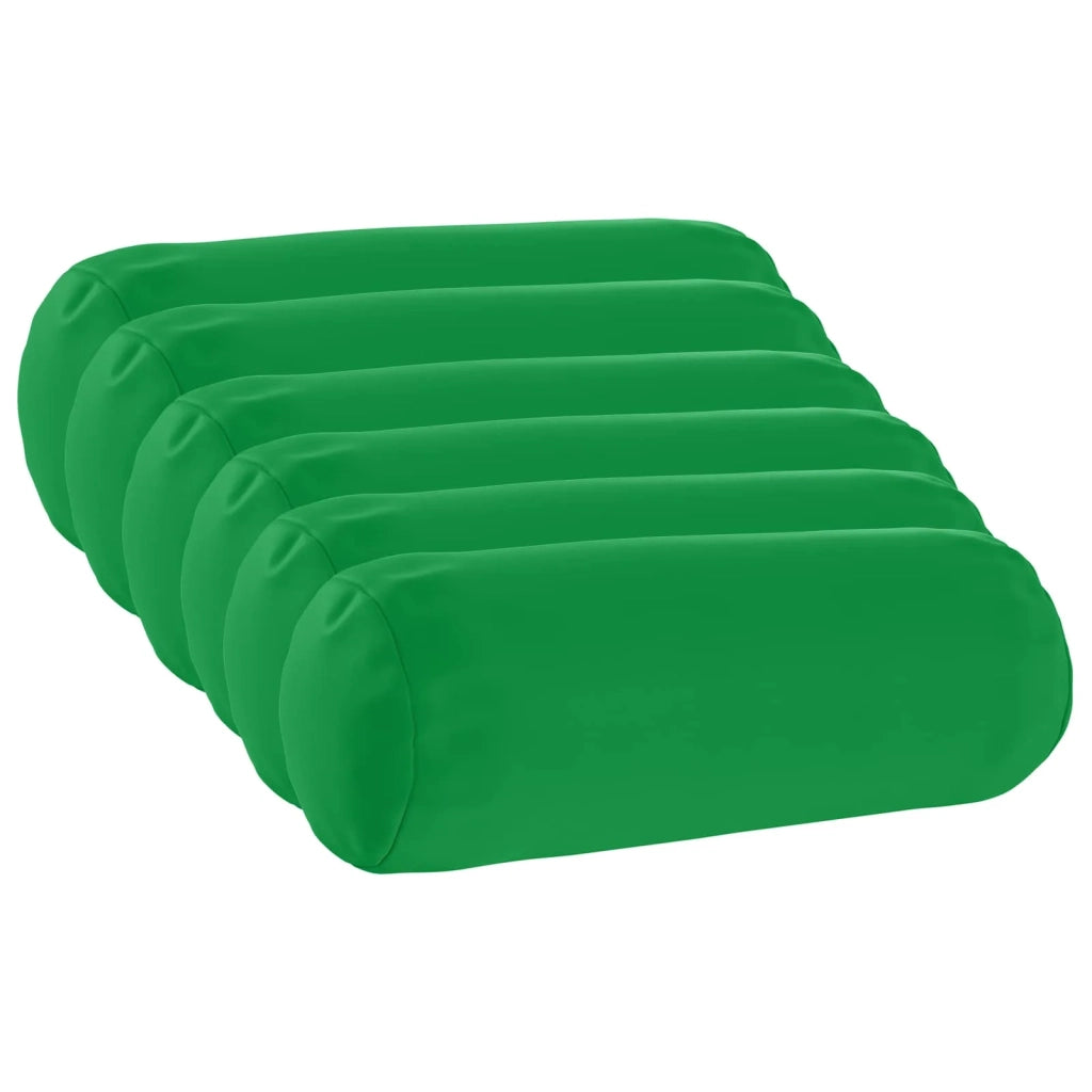 Federa 6 pcs HEERLEN Verde Ø 15 x 40 cm Poliestere 923328