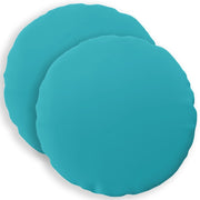 Federa 2 pcs HEERLEN Turchese Ø 50 cm Poliestere 922693