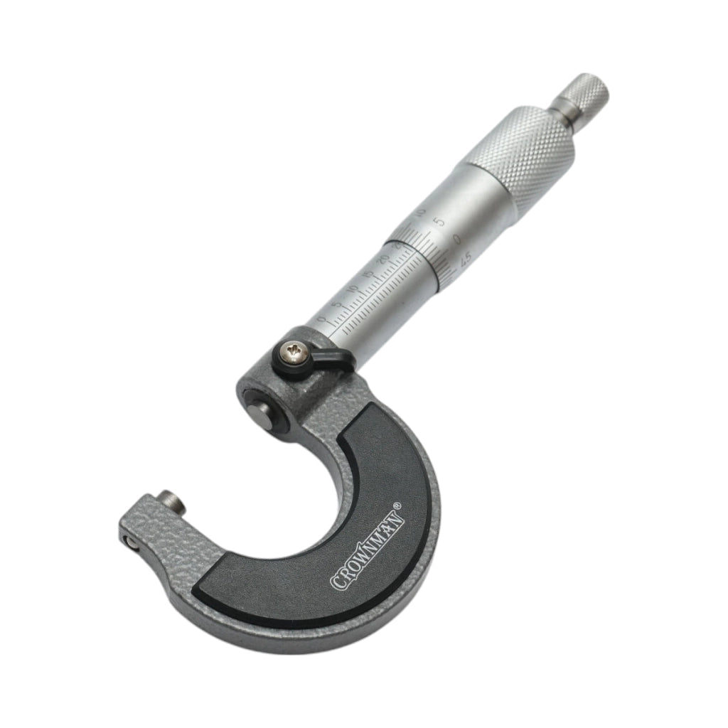 Micrometro meccanico per esterni 0-25mm Crownman