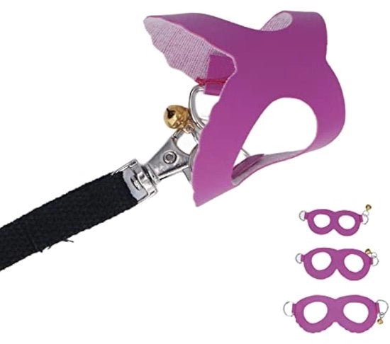 Set di Cintura per Piccoli Animali - Riem - Vest per Roditori/Edizioni/Lacerta - Facile da Indossare - 3 Dimensioni - Passa Comodo - Cintura per Animali Domestici