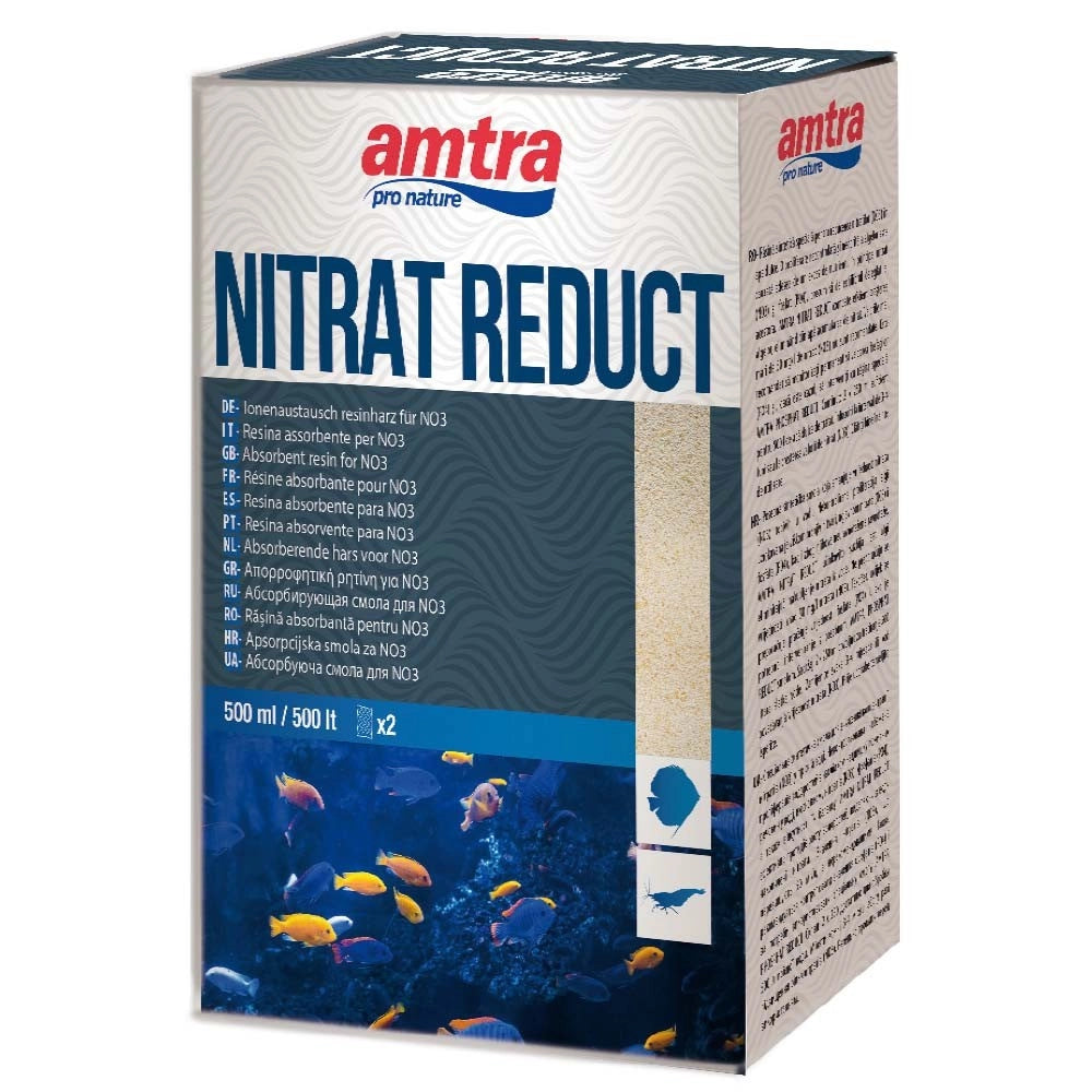 Amtra Pro Nature Nitrat Reduct - resina sintetica per l'assorbimento dei nitrati in eccesso Formato: 500 ml