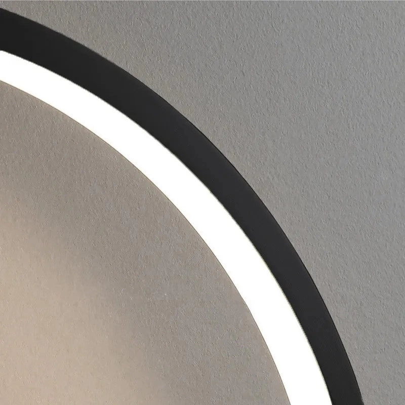 Lampada Da Parete Led App1389-cw Black 50cm