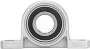 Blocco di supporto per cuscino 20mm - Foro a clessidra - Distanza di fissaggio 70mm - Lame a scacchiera - Lame di rullaggio - Lame di rullaggio a sfera - Viti di stellessaggio con anello di blocco - Lame di rullaggio