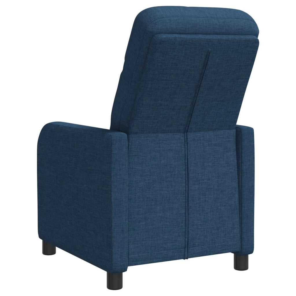 Poltrona reclinabile Blu Tessuto 42034929