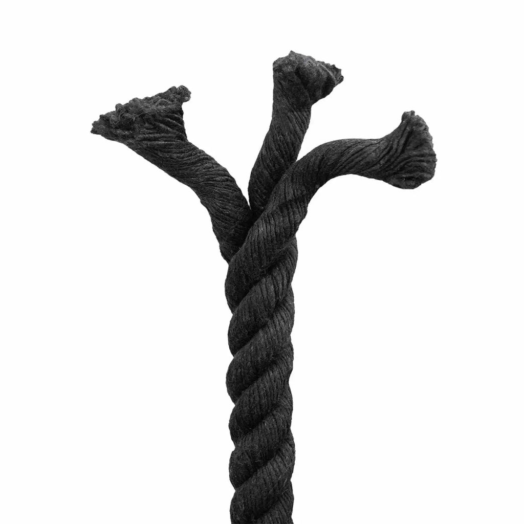 Corda | Fune Nero 2 x 2 x 10000 cm Cotone
