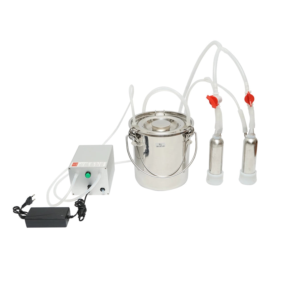 MUNGITRICE 60W con 1 postazione per mucche, serbatoio in acciaio inox da 5L