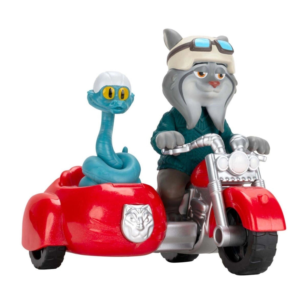Disney Zootropolis 2 Pawbert Lynxley e motociletta,Jazwares,Eta 4+