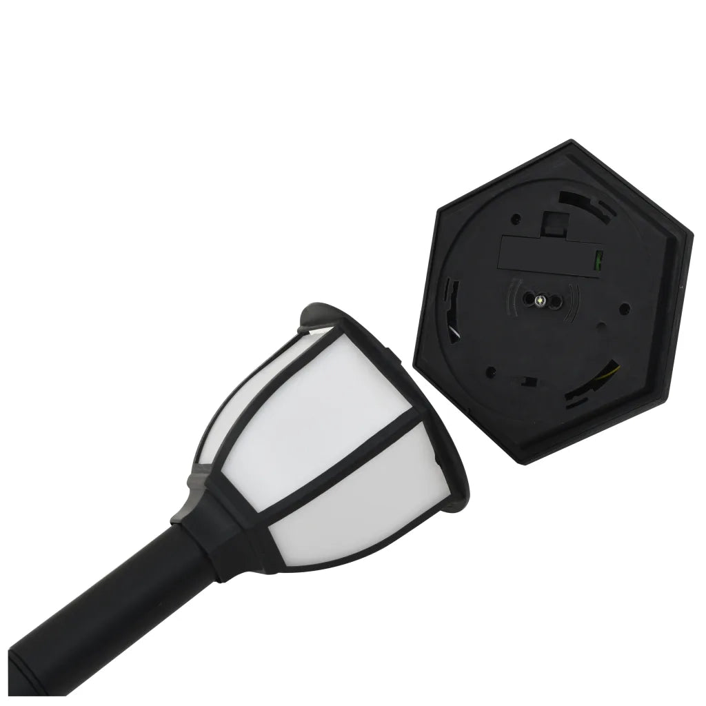 Lampade Solari da Esterni 3pz a LED Nero 44471