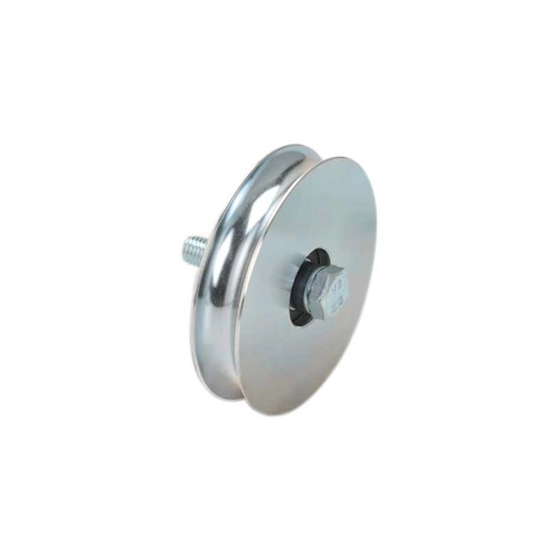 RUOTA CON BULLONE PER CANCELLI GOLA Y 100 mm