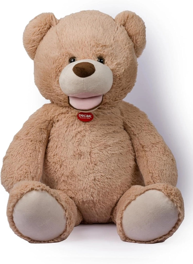 EIC Orso Peluche Gigante 100 cm San Valentino Con Cuore Altissima Qualita' Modelli Assortiti (Mario)