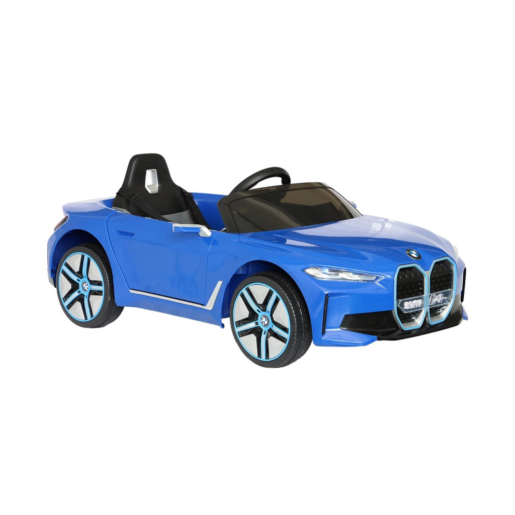 12v auto elettrica per bambini, 1 posto, blu