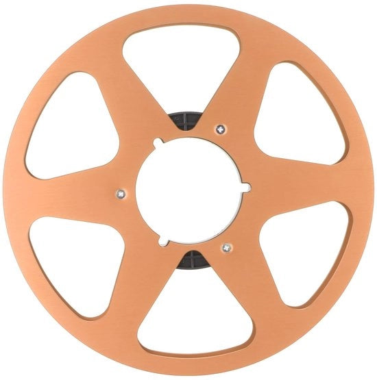 Tape Reel 10,5 Pollici - Lega di Alluminio - 6 Fori - Compatibile con Studer/Revox - Per Nastro 1/4 Pollici - Migliora la Qualità del Suono - Nastro per Macchina da Nastro