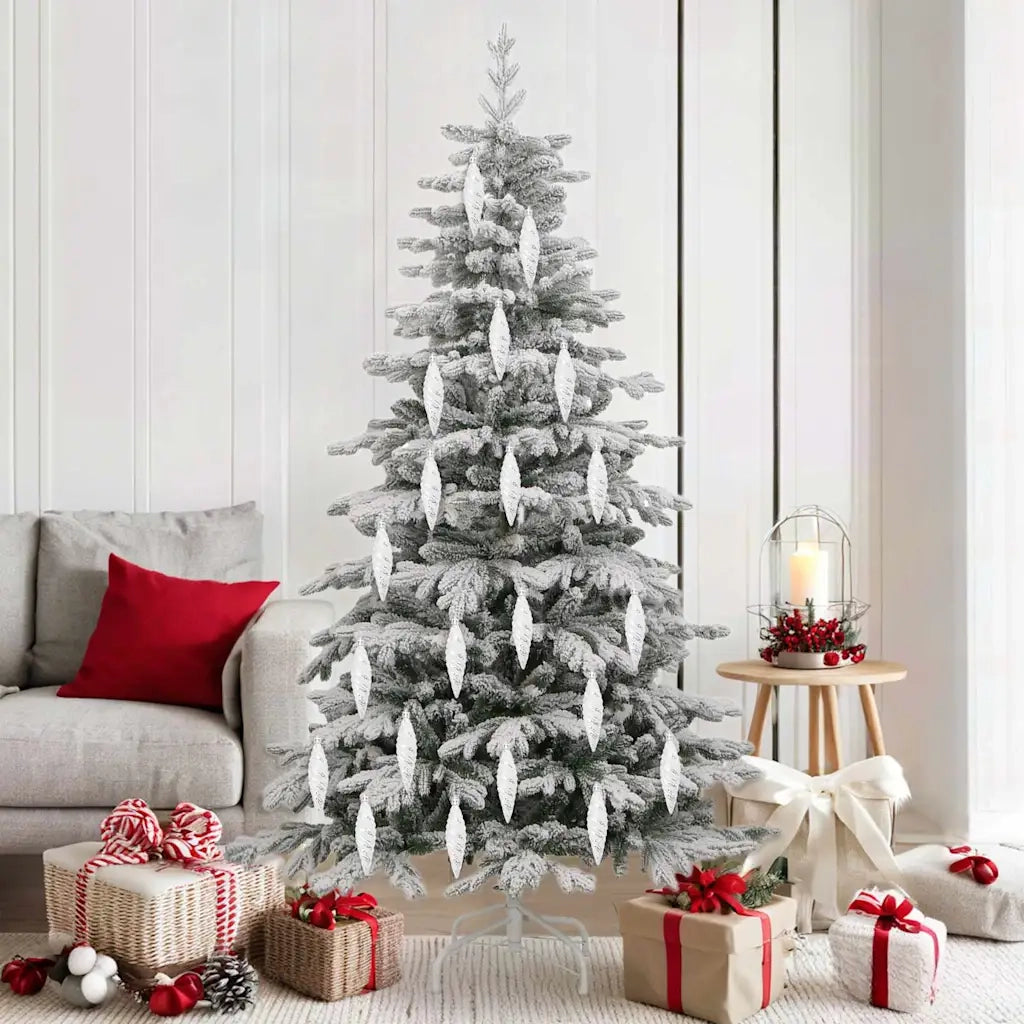 Palla a spirale di Natale 40 pcs Argento Plastica 42018897
