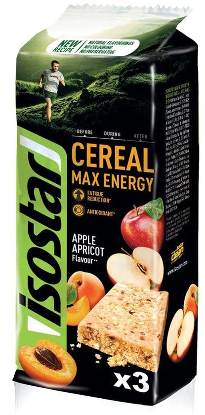 Cereali Max Frutta Secca e Miele - Sostanze Ricche di Energia, Carboidrati e Vitamine - Rifornimento Energetico - 3 x 55 g - 193967