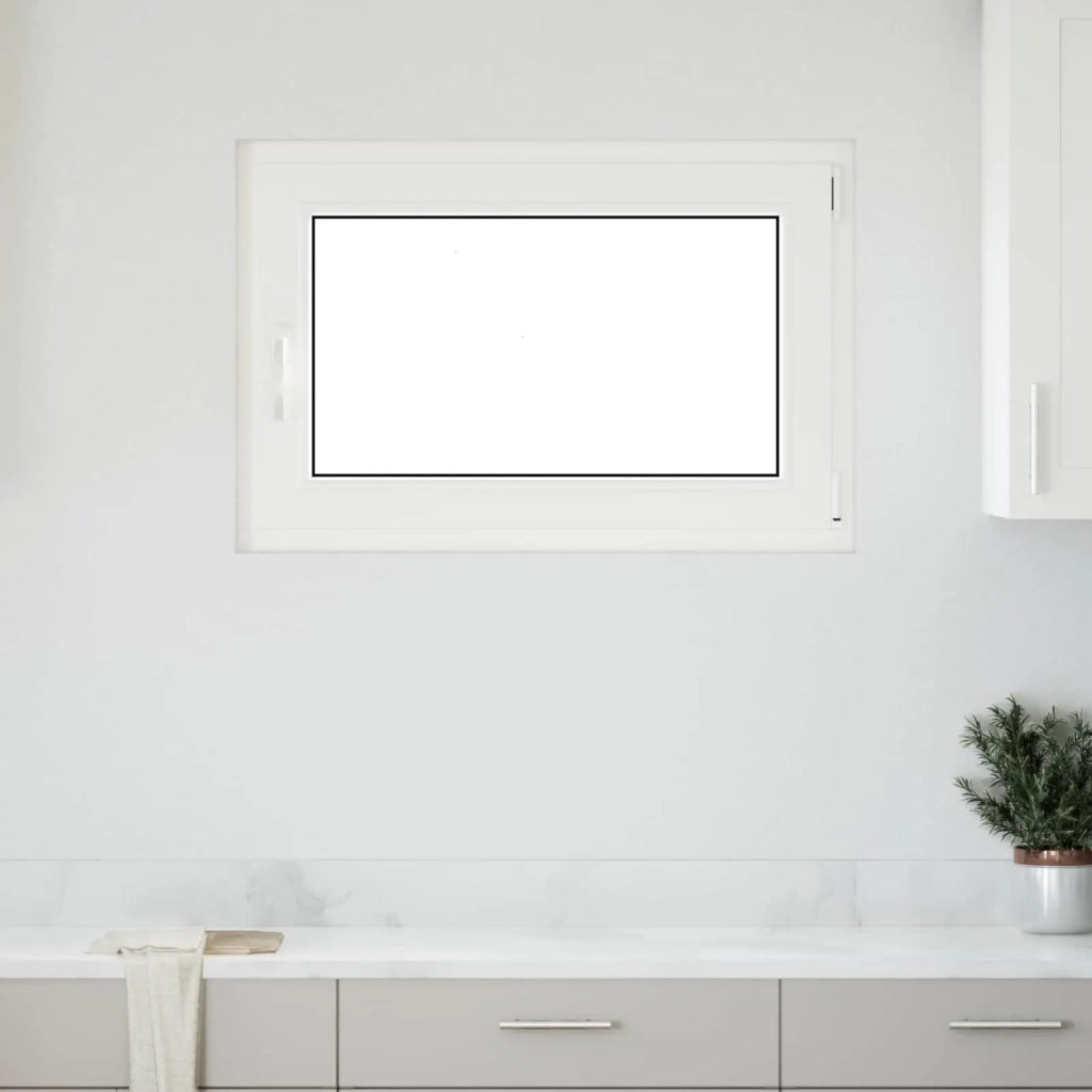 Finestra per Soffitta RISOR Bianco 90 x 60 cm PVC e Vetro 42047246