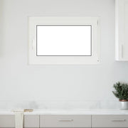 Finestra per Soffitta RISOR Bianco 90 x 60 cm PVC e Vetro 42047246