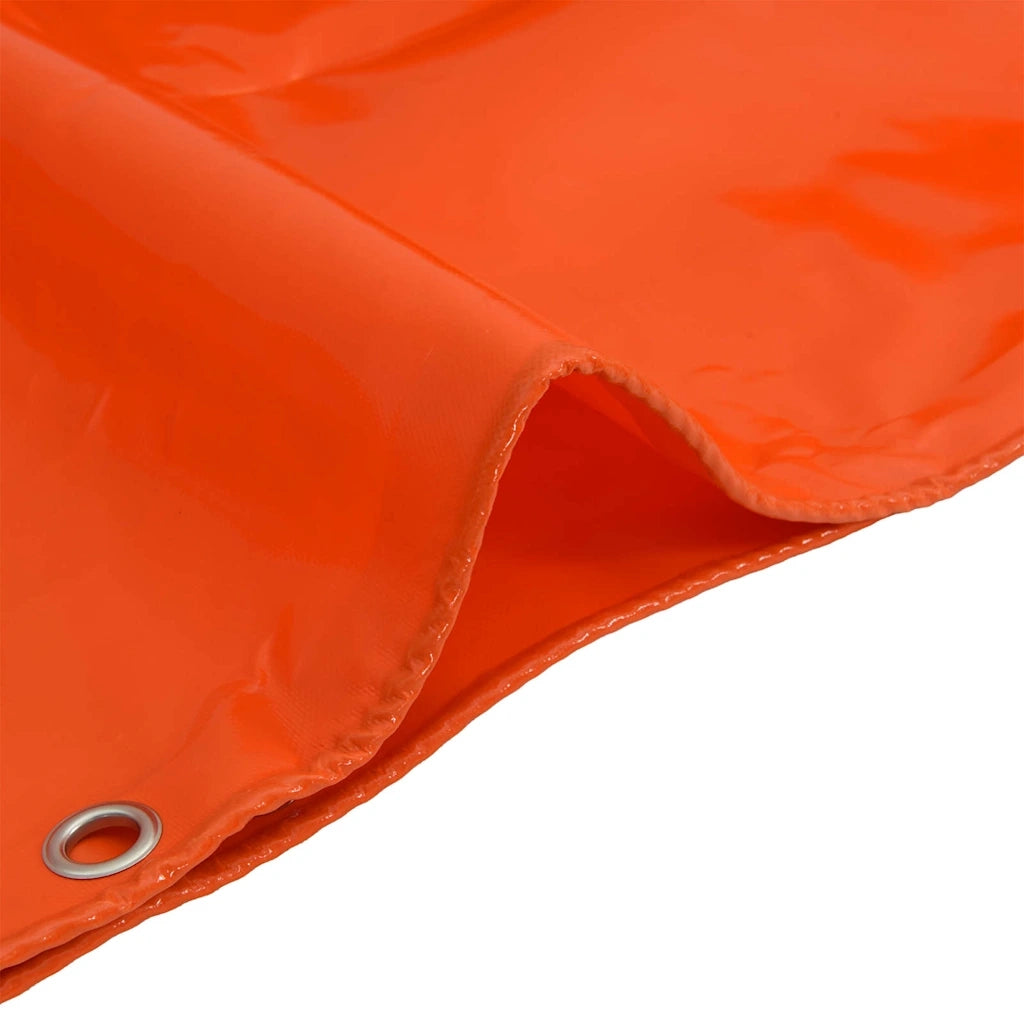 Telo 650g / m² Arancione 2 x 3 m Tela con rivestimento in PVC 42017777