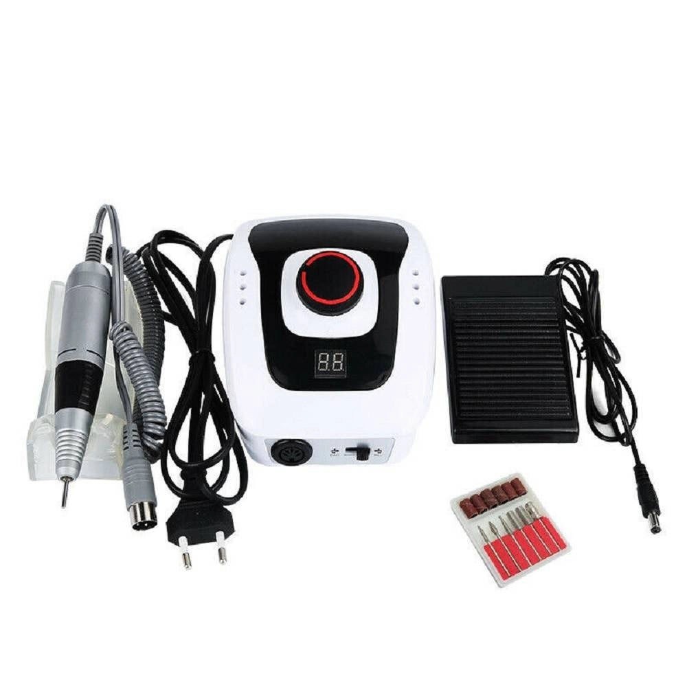 Trade Shop - Fresa Per Unghie Professionale 35000 Giri Ricostruzione Manicure Pedicure Nail -