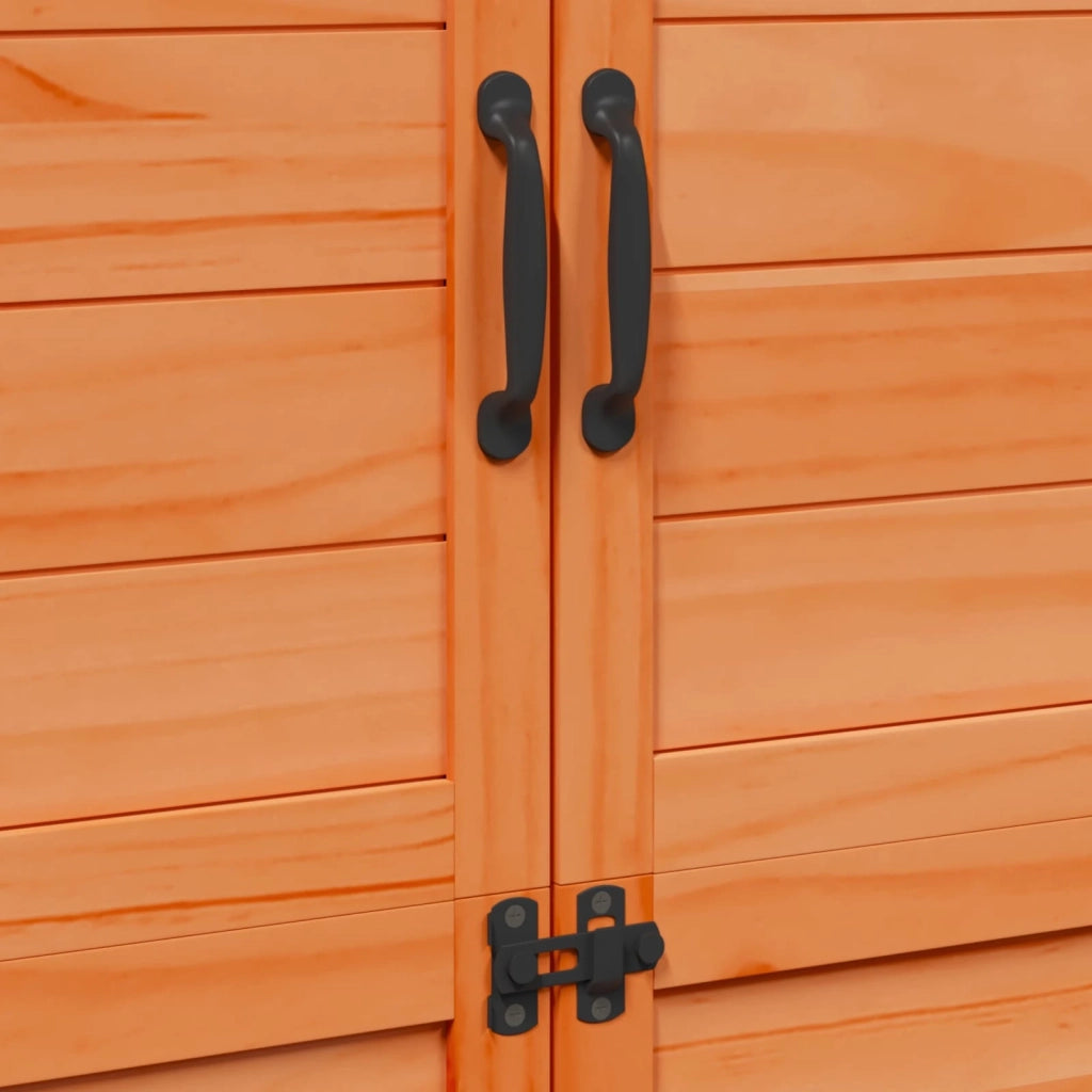 Capanno da Giardino Marrone 106,5 x 56 x 176 cm 42033451