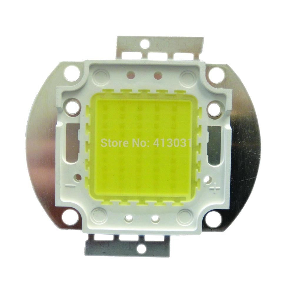 Trade Shop - Chip Cip Led Per Faro Faretto Esterno Luce Fredda Calda Ricambio Alta Potenza - -bianco Caldo-100 Watt
