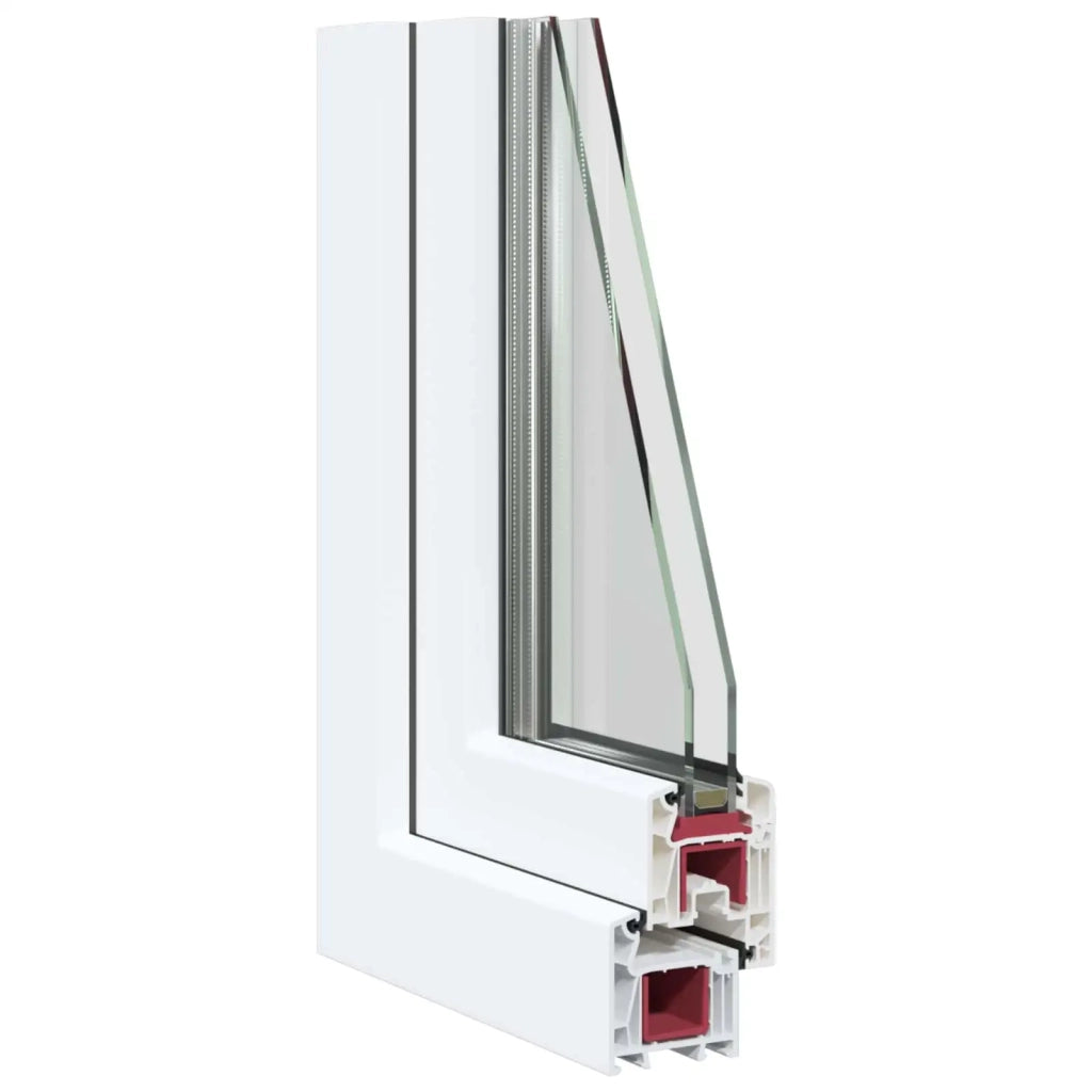 Finestra per Soffitta RISOR Bianco 80 x 50 cm PVC e Vetro 42047197
