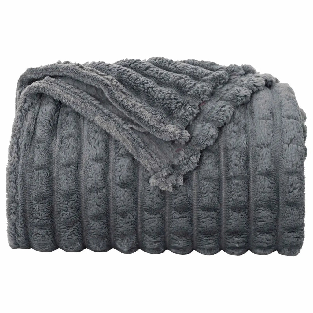 Coperta Grigio scuro 270 x 240 cm Panno 42016920