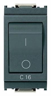 VIMAR Interruttore MT 1P+N C16 120-230V grigio - 16505.16