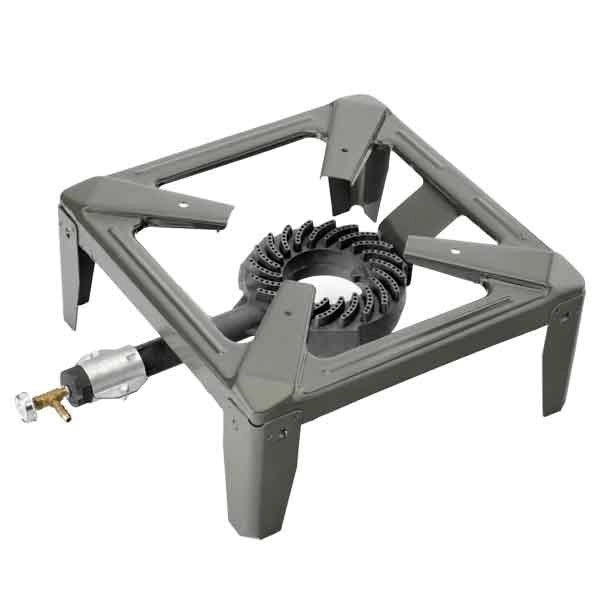Fornellone con Bruciatore in Ghisa Drago Easy 40 x 40 x 19 cm OMAC