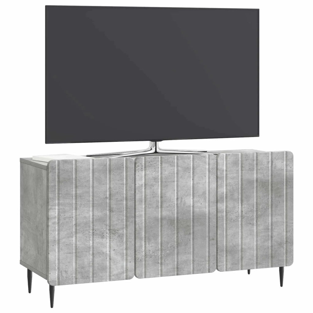 Mobile TV | Armadietto TV | Mobile Porta TV Grigio Cemento 99 x 34,5 x 52 cm Legno ingegnerizzato