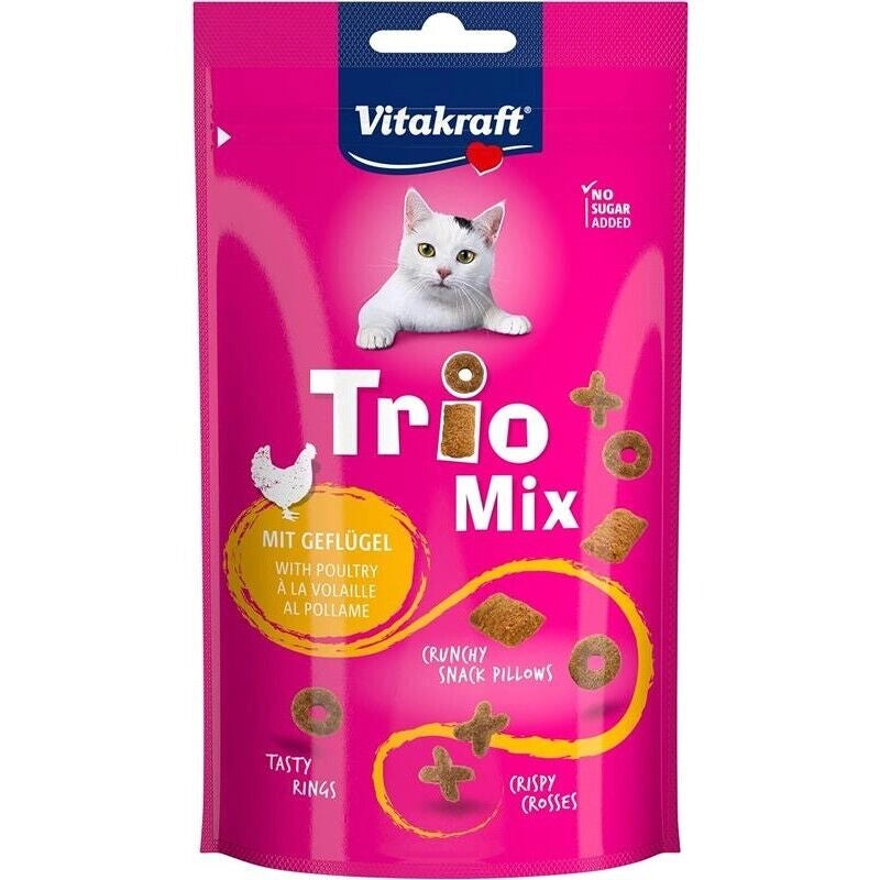 VITAKRAFT CAT SNACKS IN BUSTINA DA 60GR POLLAME