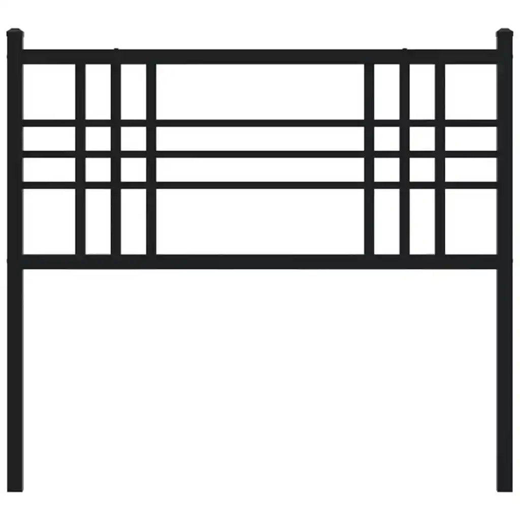 Testiera di Ricambio in Metallo Nero 100 cm 376353