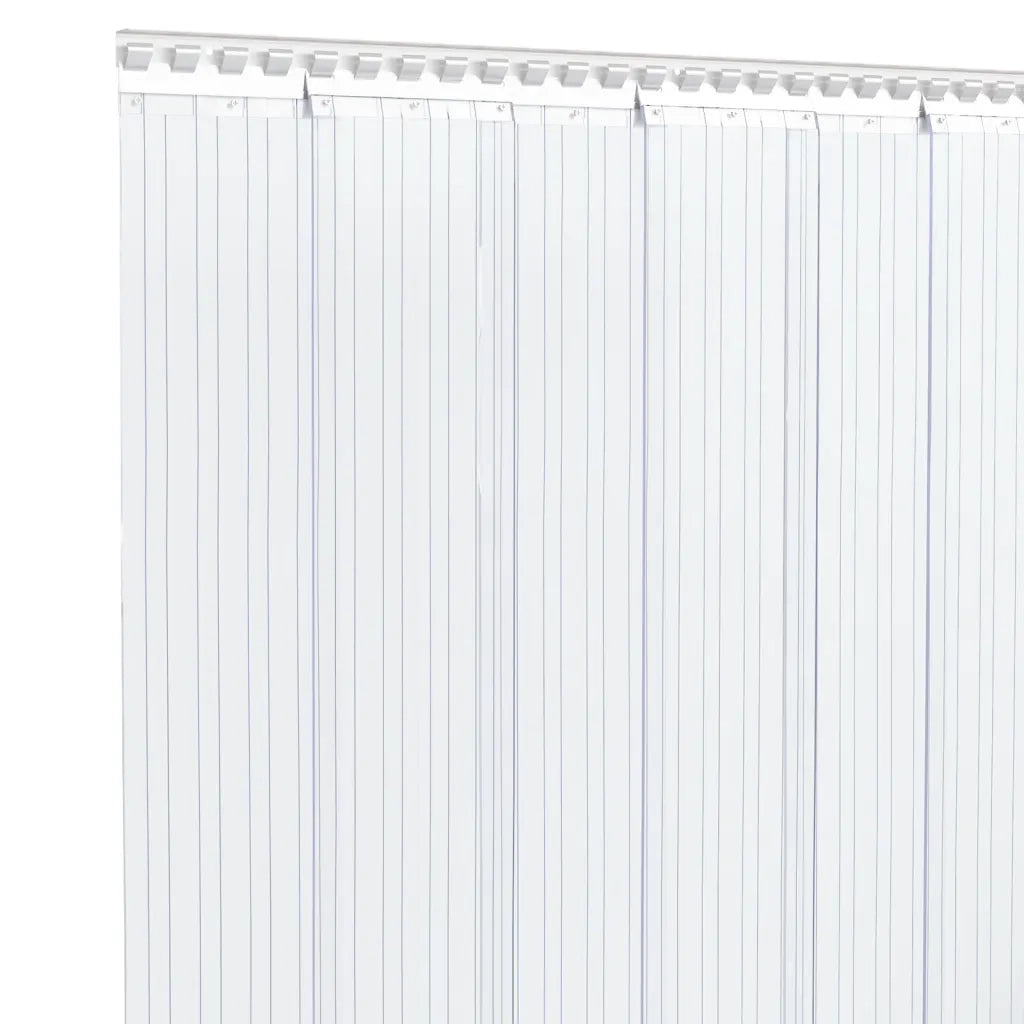 Tenda per Porte Trasparente 200 mm x 1,6 mm 50 m in PVC
